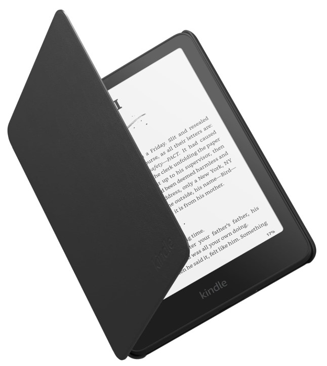 Фирменная кожаная обложка для Kindle Paperwhite 6 Цвет черный